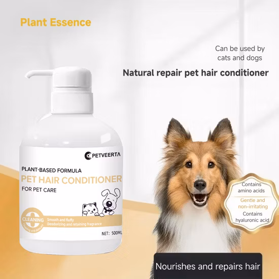 2 in 1 Pet Shampoo & Conditioner for Dog Puppy & Cat with All Natural Ingredients